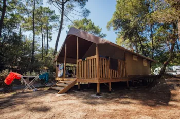 Mietunterkunft - Lodge Tente - Camping Les Pins de la Coubre