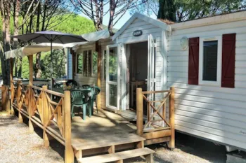 Mietunterkunft - Mobilheim Resort Clim 31/38M² - Capfun - Camping Pachacaid