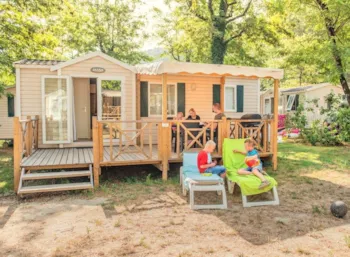 Mietunterkunft - Mobilheim – Type 6Lbv Cerisier - 2 Zimmer - RCN la Bastide en Ardèche