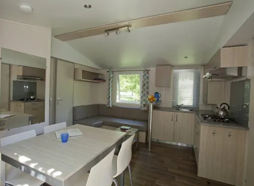 Location - Mobil Home – Type 6Lbv+ Acacia - 3 Chambres - image n°2 - RCN la Bastide en Ardèche