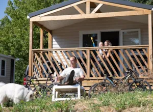 Locatif - Mobilheim - Type Pommier - 2 zimmer - RCN la Bastide en Ardèche