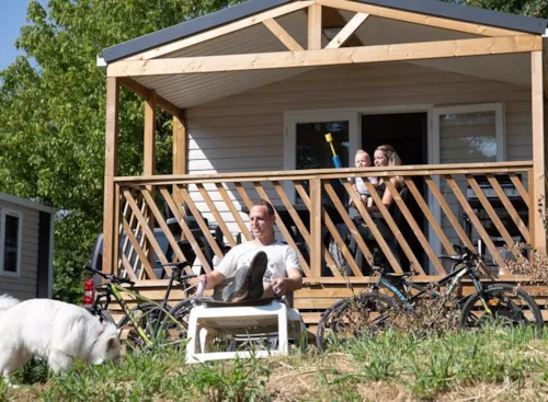 Mietunterkunft - Mobilheim - Type Pommier - 2 Zimmer - image n°1 - RCN la Bastide en Ardèche
