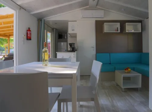 Mietunterkunft - Mobilheim - Type Olivier - 3 Zimmer - image n°2 - RCN la Bastide en Ardèche