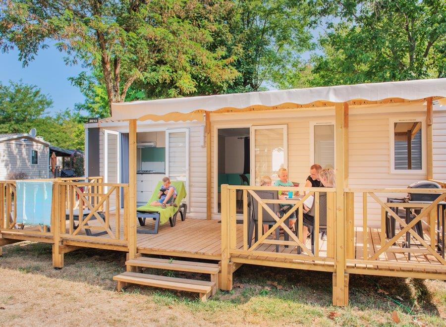 Accommodation - Mobile Home - Type Olivier - 3 Bedrooms - RCN la Bastide en Ardèche