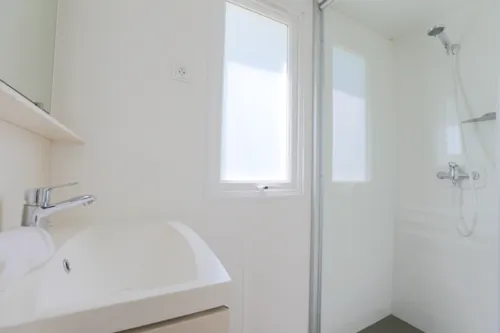 Mietunterkunft - Mobilheim - Type Pommier - 2 Zimmer - image n°6 - RCN la Bastide en Ardèche