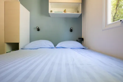 Mietunterkunft - Mobilheim - Type Pommier - 2 Zimmer - image n°5 - RCN la Bastide en Ardèche