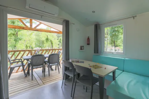Mietunterkunft - Mobilheim - Type Pommier - 2 Zimmer - image n°2 - RCN la Bastide en Ardèche