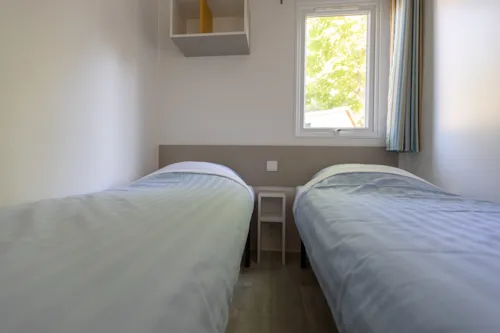 Mietunterkunft - Mobilheim - Type Olivier - 3 Zimmer - image n°4 - RCN la Bastide en Ardèche