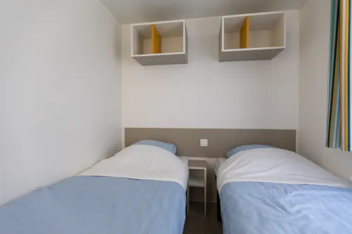 Mietunterkunft - Mobilheim - Type Olivier - 3 Zimmer - image n°5 - RCN la Bastide en Ardèche