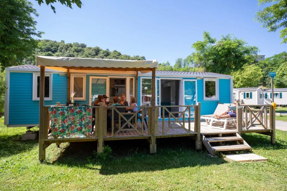 Huuraccommodatie(s) - Stacaravan - Type Vigne - 3 Slaapkamers - RCN la Bastide en Ardèche