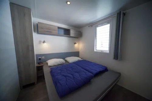 Mietunterkunft - Mobilheim – Type 4Lbv Pêcher - 2 Zimmer - image n°5 - RCN la Bastide en Ardèche