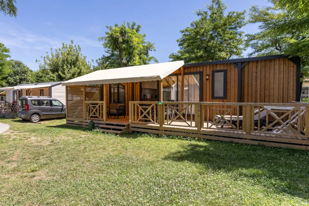 Huuraccommodatie(s) - Mobil Home Passiflore - RCN la Bastide en Ardèche
