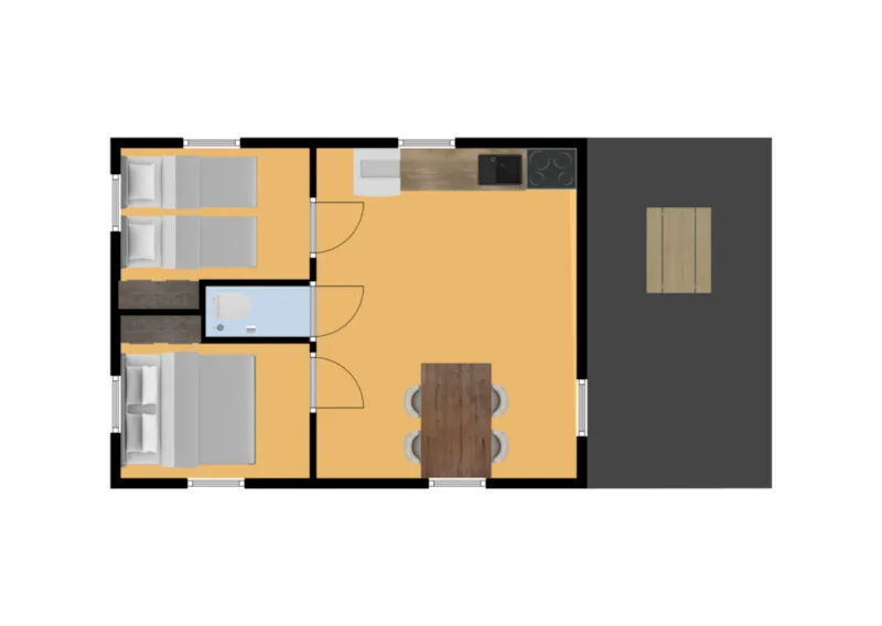 Tente Safari Cocotier