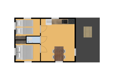 Safari tent Cocotier