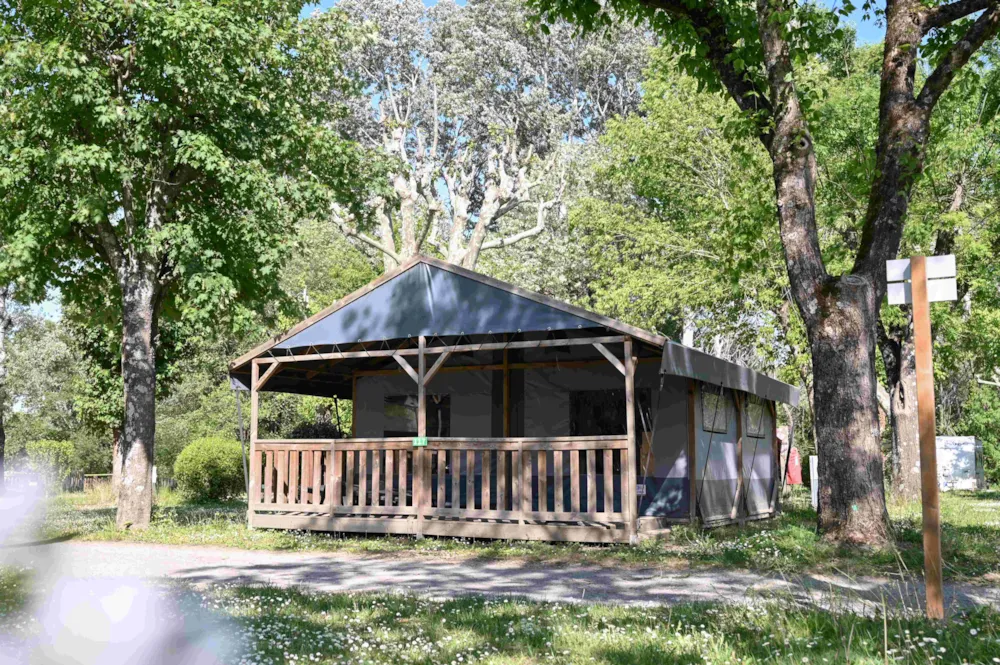 Huuraccommodatie(s) - Safaritent Cocotier - RCN la Bastide en Ardèche