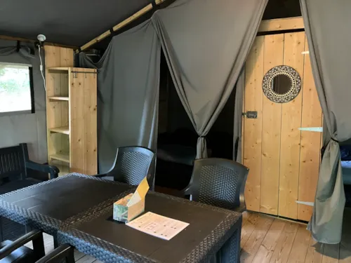 Accommodation - Safari Tent Cocotier - image n°4 - RCN la Bastide en Ardèche