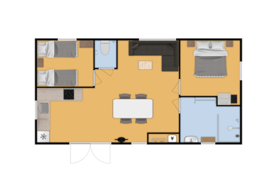 Mobile home Thym — 10