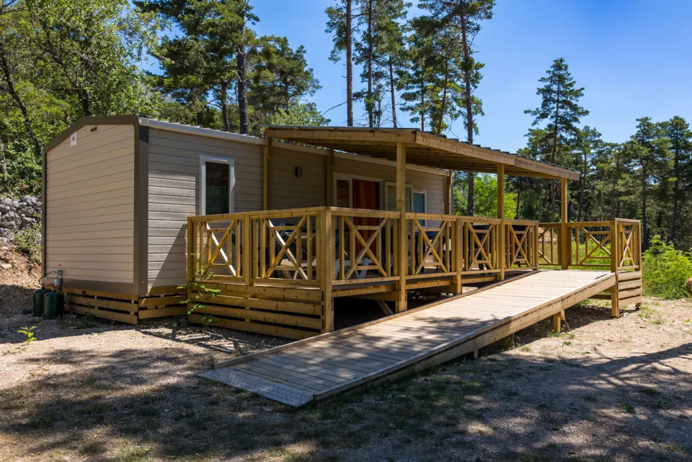 Location - Mobil Home Pmr Estragon - RCN les Collines de Castellane
