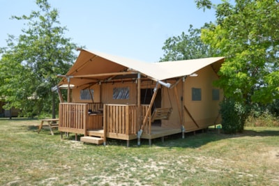 Safari tent Flétan