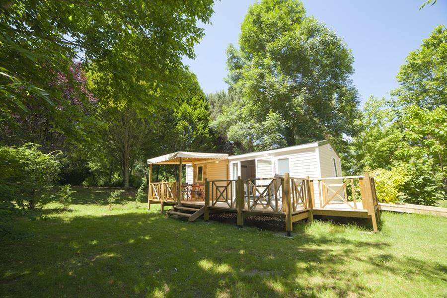 Location - Mobil Home Sarlat – Adapté Pour Personnes À Mobilité Réduite - RCN Vakantiepark Le Moulin de la Pique