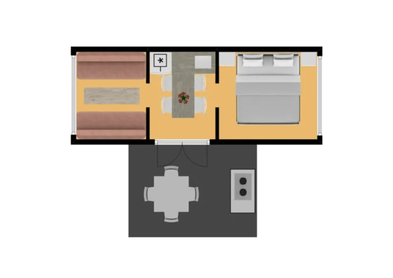 Cocoon Sweet Avec Sanitaire Privative