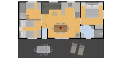 Mobile Home Biron - 3 bedrooms