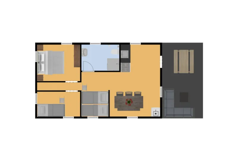 Tente Safari Grimaud