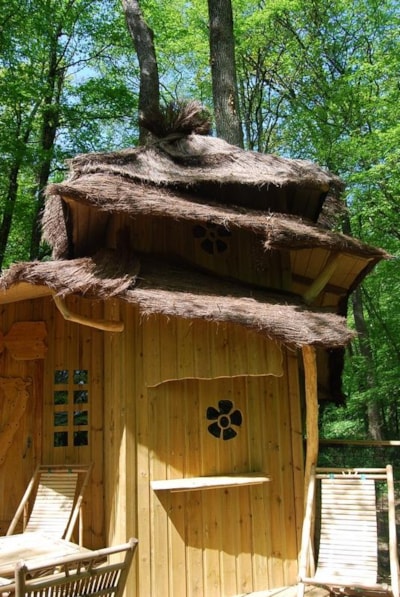 Wooden hut LUTINS (+ 6 years old) — 2