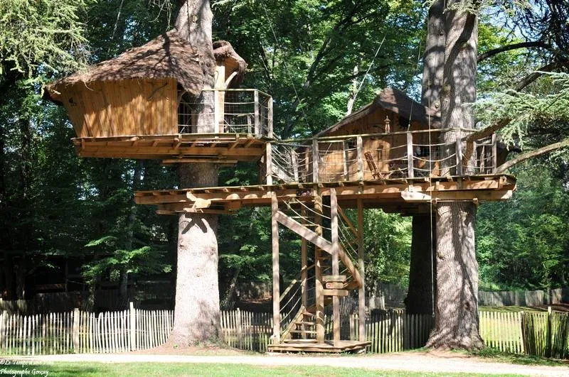 Chambre - Cabane Familiale Des Ouistitis (À Partir De 2 Ans) - Le Parc de la Belle