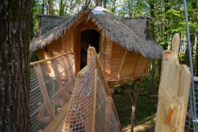 Wooden hut ECUREUILS (+ 2 years old) — 1