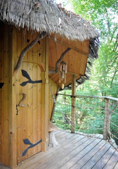 Wooden hut PONT DE SINGE DE LA CANOPEE — 2
