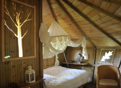 Wooden hut PONT DE SINGE DE LA CANOPEE — 5