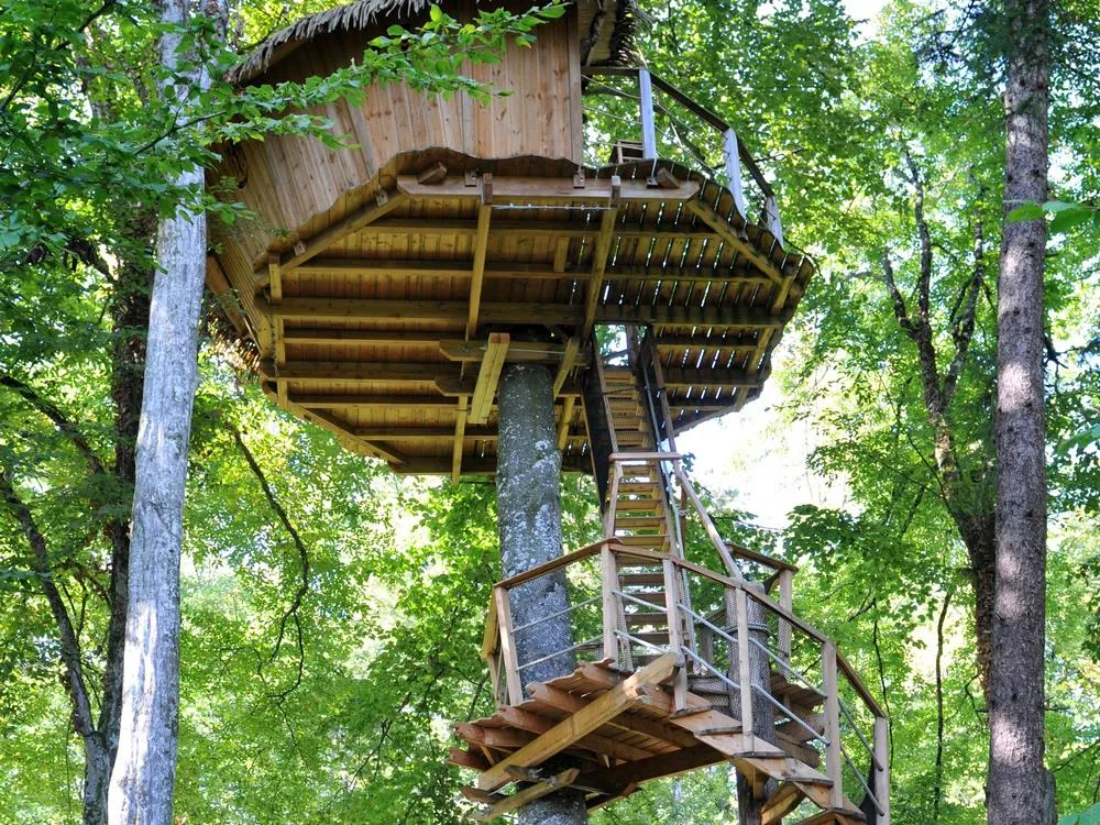Chambre - Cabane Des Lémuriens (À Partir De 12 Ans) - Le Parc de la Belle