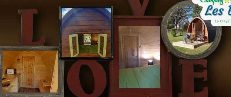 Location - Pod - Camping Les Bruyères