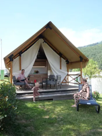 Mietunterkunft - Glamping Zelt - Campingplatz Schwarzwaldhorn