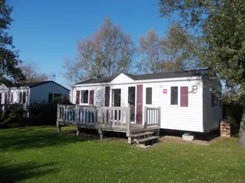 Mietunterkunft - Mobilheim Grand Confort (3 Schlafzimmer) - Camping Les Peupliers