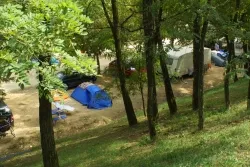 Emplacement - Forfait emplacement camping tente ou caravane +voiture - Domaine du Lac de Champos