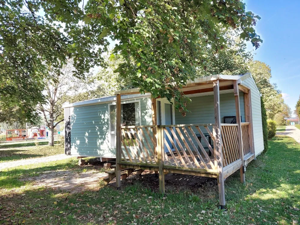 Accommodation - Mobil Home 2 Bedrooms  Premium Air Conditioning - Camping Sous Doriat