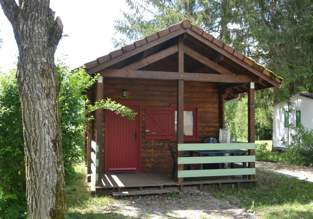 Accommodation - Chalet 1 Bedroom Without Toilet Block Gamme Eco - Camping Sous Doriat