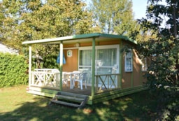 Huuraccommodatie(s) - Chalet Îlo 2 Kamers Gamme Classic - Camping Sous Doriat