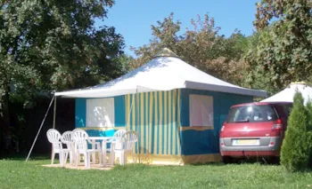 Mietunterkunft - Bengali Trigano 2 Zimmer Gamme Eco - Camping Sous Doriat