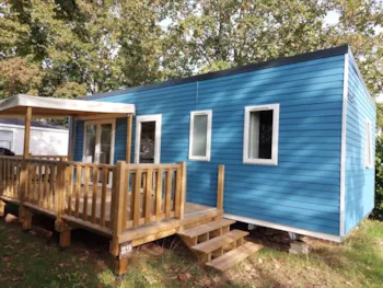 Mietunterkunft - Mobilheim 3 Zimmer Gamme Premium + Klimaanlage - Camping Sous Doriat