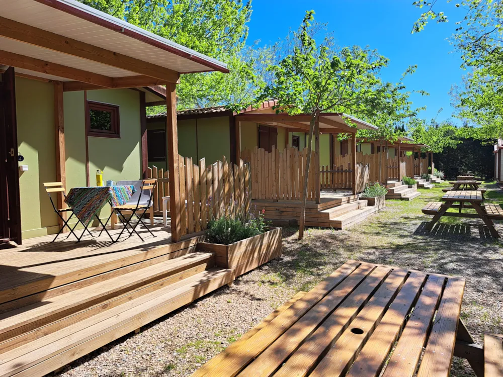 Mietunterkunft - Bungalow Xot - Camping Vell Emporda