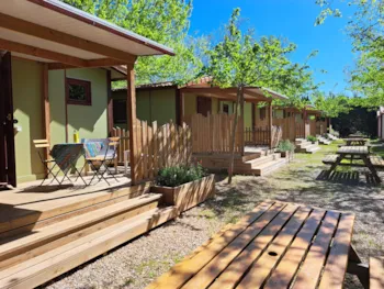 Mietunterkunft - Bungalow Xot - Camping Vell Emporda