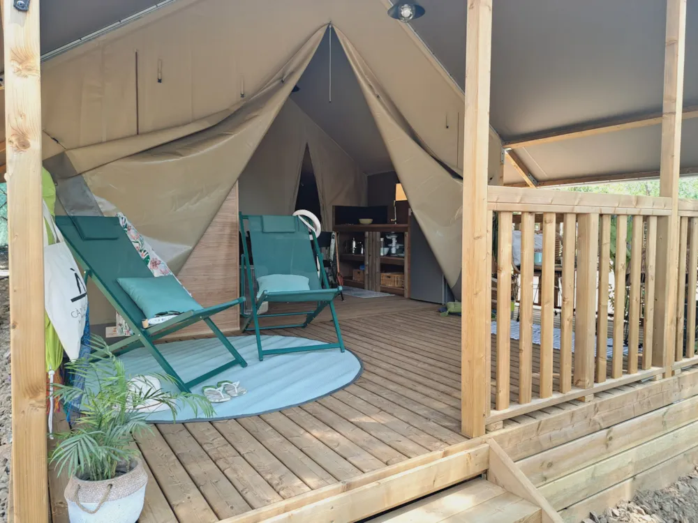 Mietunterkunft - Glamping Gerisena - Camping Vell Emporda