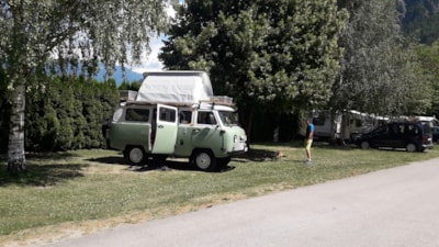 Pitch caravan or motor home Confort without electricity