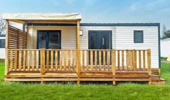 Mietunterkunft - Mobilheim Premium - 30 M² - 2 Schlafzimmer - Erhöhte Terrasse - Camping Marvilla Parks - Domaine La Yole