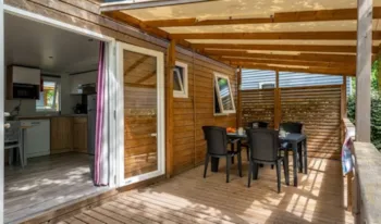 Mietunterkunft - Premium Mobile-Home - 35 M² - 3 Schlafzimmer - Lounge-Terrasse - Camping Marvilla Parks - Domaine La Yole
