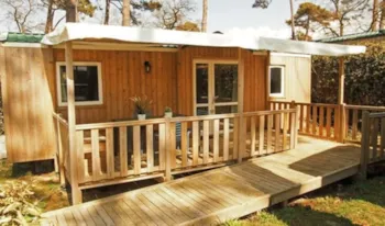 Mietunterkunft - Mh  Comfort Xl - 32 M² - 2 Schlafzimmer - Erhöhte Terrasse - Barrierefrei - Camping Marvilla Parks - Domaine La Yole