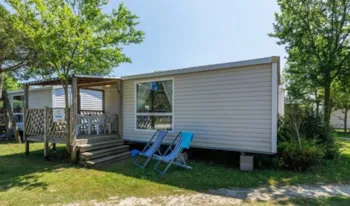 Mietunterkunft - Mobilheim Comfort - 28 M² - 3 Schlafzimmer - Clim - Einzelterrasse - Camping Marvilla Parks - Domaine La Yole